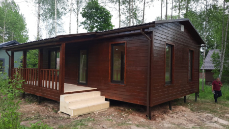 Каркасный дом Комфорт -3 6х9