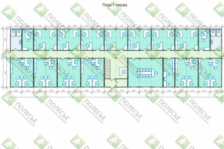 Модульное офисное здание МОФИЗ-518