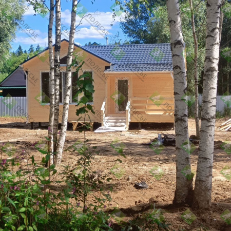 Каркасный дом Анапа 7х8