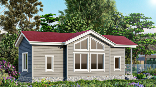 Каркасный дом Архангельск 5x10 Каркасный дом Архангельск 5x10
