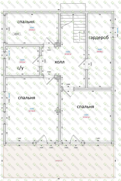 Модульный дом Европейский 8x12