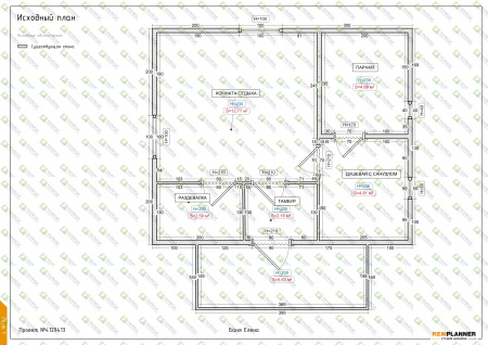 Каркасная баня Елена 6x5