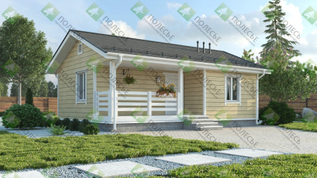 Каркасный дом Дружба 6x9