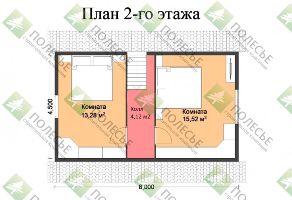 Дачный дом Престиж-2 6х8