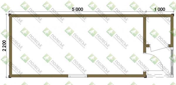 Бытовка 066 - 2,2х6