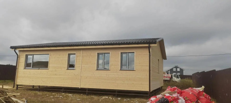 Каркасный дом Красивый 10x11