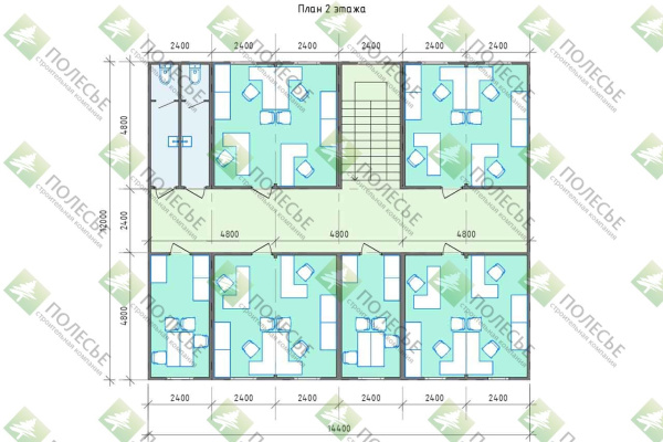 Модульное здание МОЗ-346