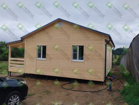 Каркасный дом Спутник 8x10