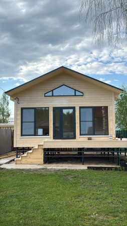 Каркасная баня Оптима 6x6