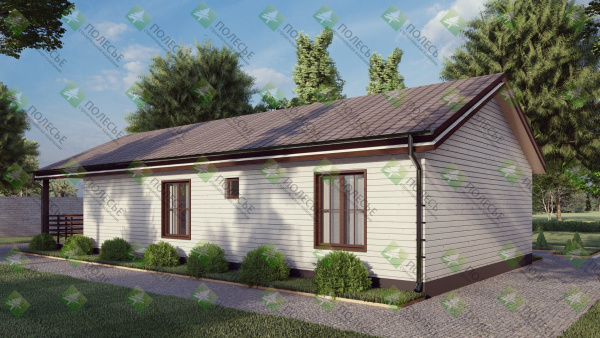 Каркасный дом Новорижский 7x15