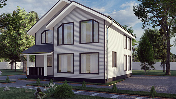 Каркасный дом Венера 9x10