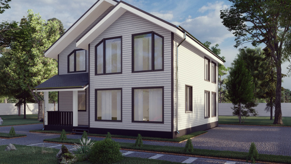 Каркасный дом Венера 9x10 Каркасный дом Венера 9x10