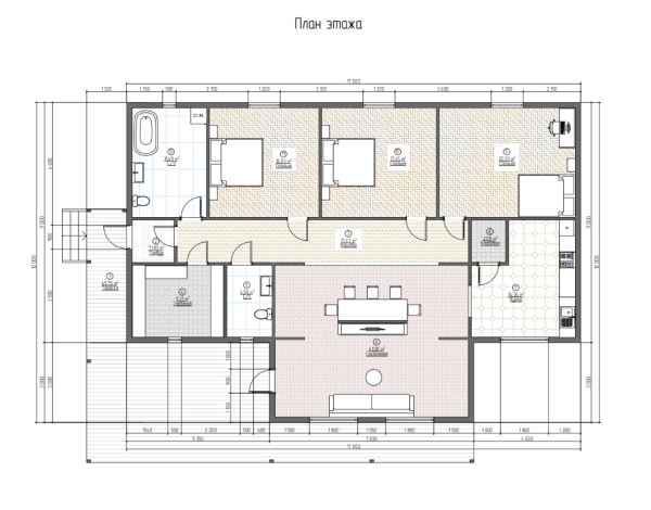 Каркасный дом Авангард 12x17 Каркасный дом Авангард 12x17
