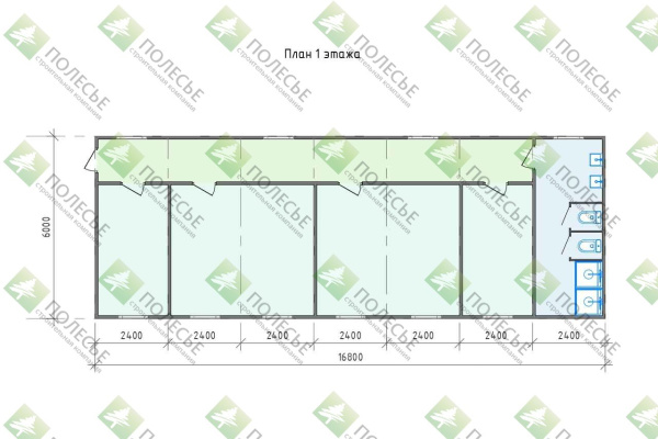 Модульное здание МОЗ-202