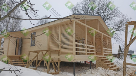 Каркасный дом Стрела 8х10