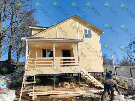 Каркасный дом Канцлер 8х8