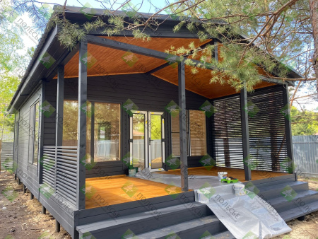 Дачный дом Орбита 60 6х10