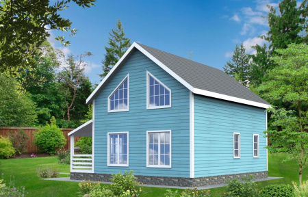 Каркасный дом Ступино 9х9