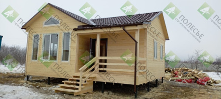 Каркасный дом Анапа 7х8