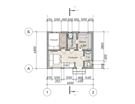 Модульная баня Арина Модульная баня Арина