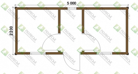 Бытовка 057 - 2,2х5