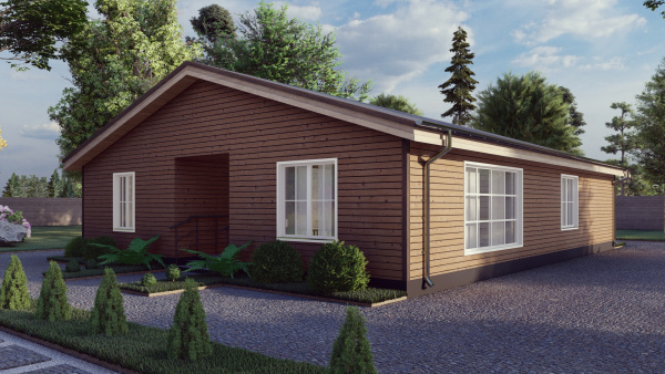 Каркасный дом Балтийский 11x14 Каркасный дом Балтийский 11x14