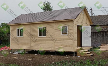 Каркасный дом Финский 4x8