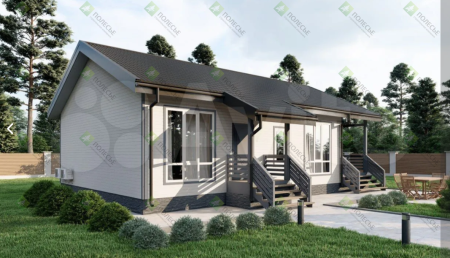 Каркасный дом Макс 8x13