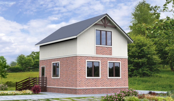 Дачный дом Фантастика 6х8 Дачный дом Фантастика 6х8