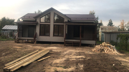 Каркасный дом Нордик 9x11 Каркасный дом Нордик 9x11