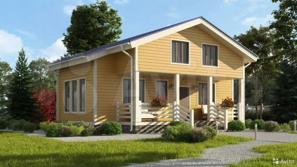 Каркасный дом Феникс -3К 10х10 Каркасный дом Феникс -3К 10х10