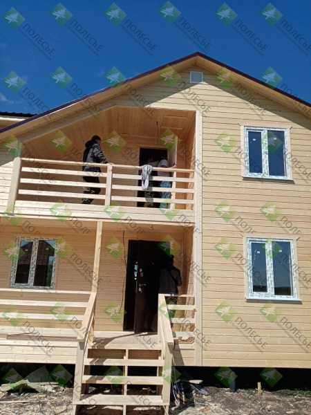 Каркасный дом Канцлер-2 6x8