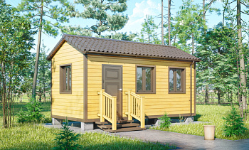 Каркасный дом Дачник 6x3 Каркасный дом Дачник 6x3