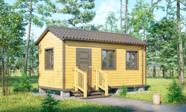 Каркасный дом Дачник 6x3 Каркасный дом Дачник 6x3