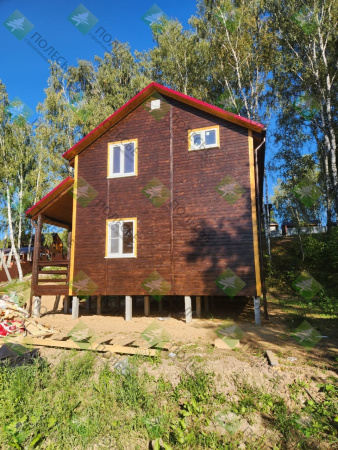 Каркасный дом Подмосковье - 3 7х9