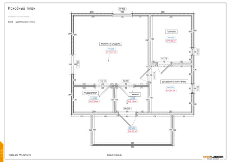 Каркасная баня Елена 6x5 Каркасная баня Елена 6x5