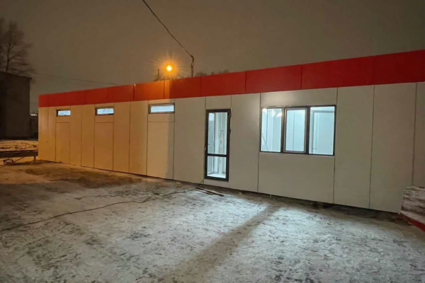 Модульное здание МОЗ-43 Раздевалка