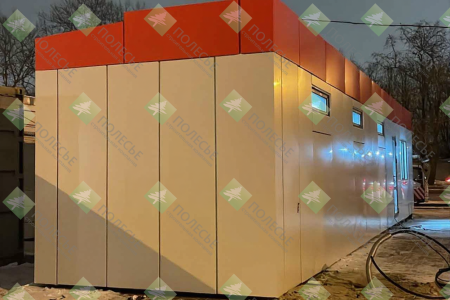 Модульное здание МОЗ-43 Раздевалка