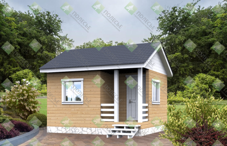 Дачный дом Садовник 5x4