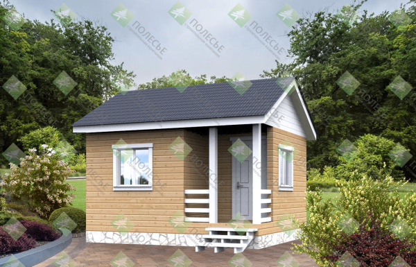 Дачный дом Садовник 5x4