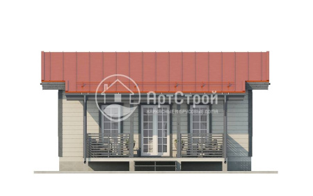 Каркасный дом Пестово 8x8 Каркасный дом Пестово 8x8