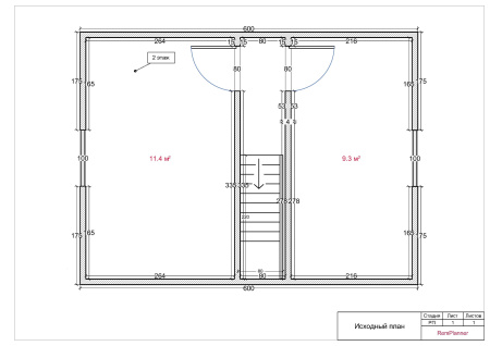 Дачный дом Престиж 6х6 Дачный дом Престиж 6х6