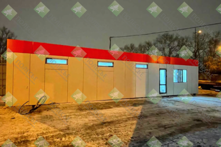 Модульное здание МОЗ-43 Раздевалка