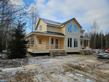 Каркасный дом Александр 8x10