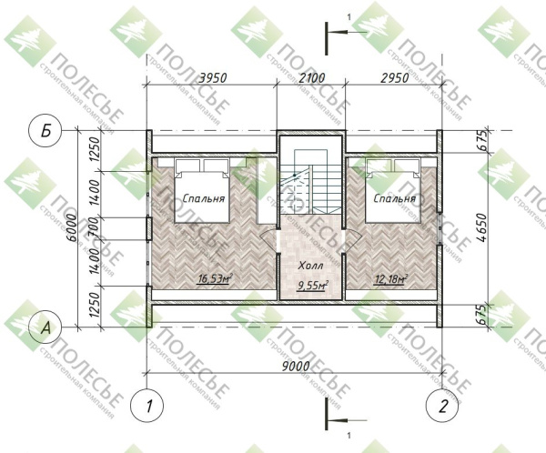 Каркасный дом Эдем 6х9