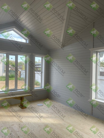 Каркасный дом Спутник 8x10