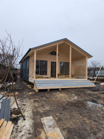 Дачный дом Оптима Барн 6x10 Дачный дом Оптима Барн 6x10