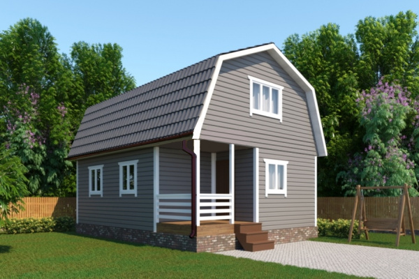 Дачный дом Престиж-2 6х8 Дачный дом Престиж-2 6х8