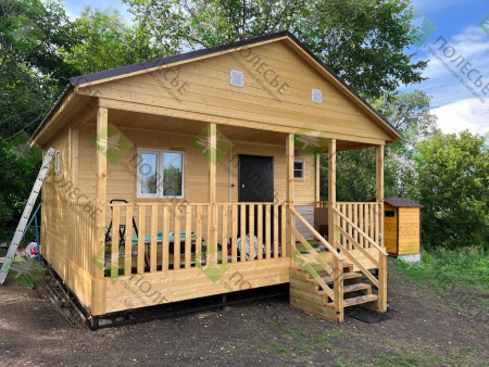 Каркасный дом Ранчо 6x6