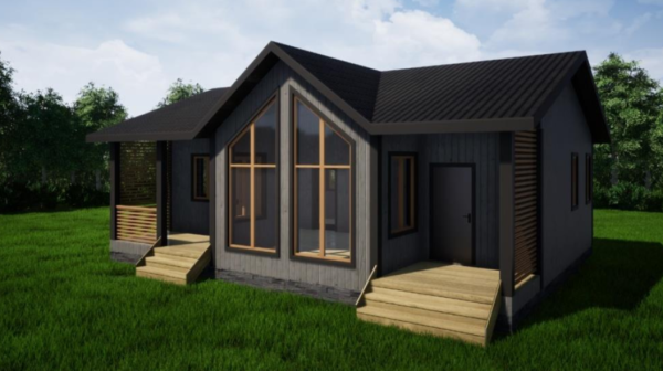 Каркасный дом Нордик 9x11 Каркасный дом Нордик 9x11